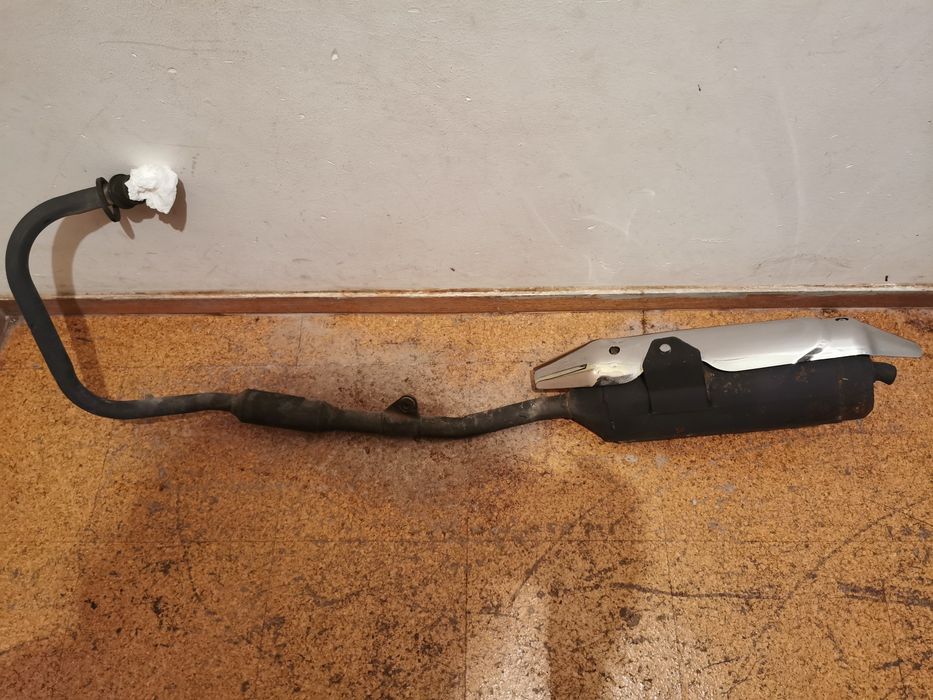 Linha escape Sym Wolf 125cc