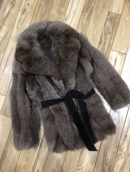 Шоколадна шуба фінський песець