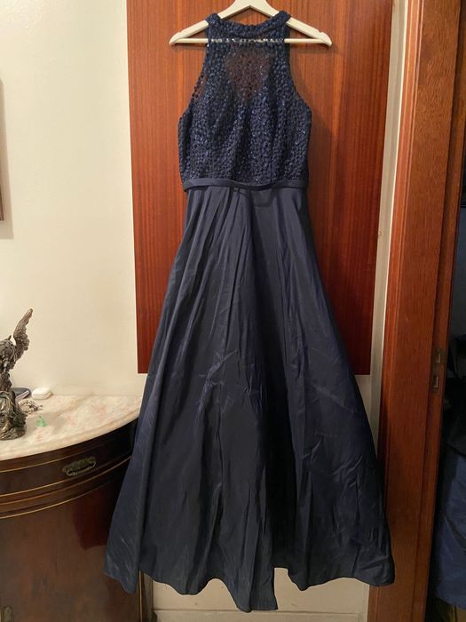 Vestido Azul de Gala