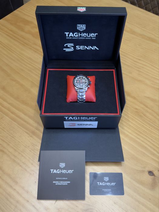 Tag Heuer Carrera 02 “Senna” Limited Edition