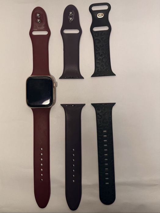 Apple Watch SE 44 mm Aluminium (GPS), рожеві