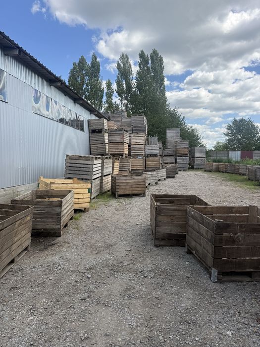 Продам контейнер деревʼяний ящик для яблук та овочів