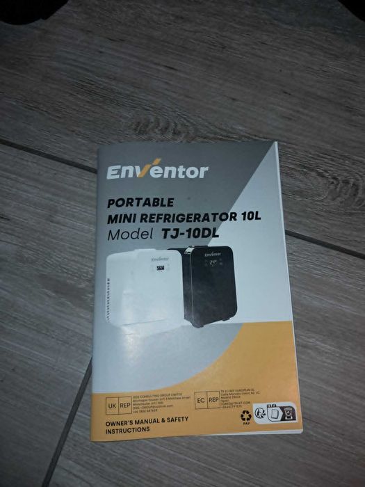 Enventor TJ-10DL Mini Lodówka Turystyczna 10L LCD 230V/12V
