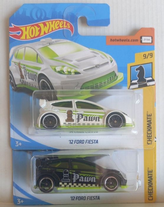 Conjunto 2 - 12 ford fiesta hot wheels