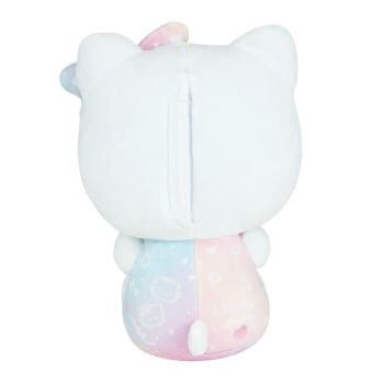 Peluche com voz e luz - Hello Kitty com bolo de aniversario