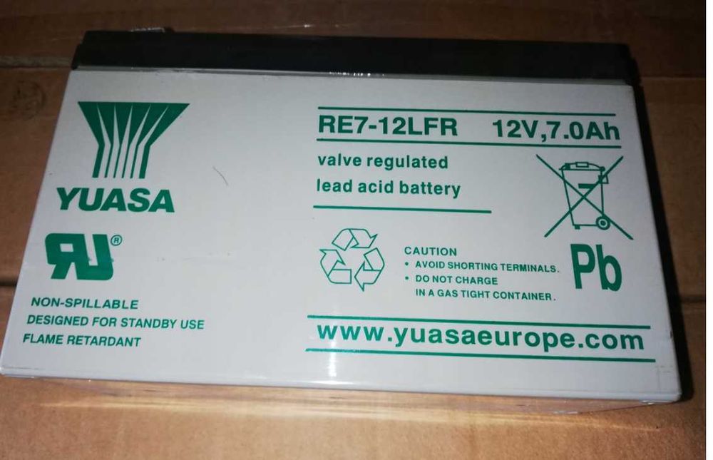 Батареї 12V 7ah YUASA, Europower, CSB 50-70% від ємності