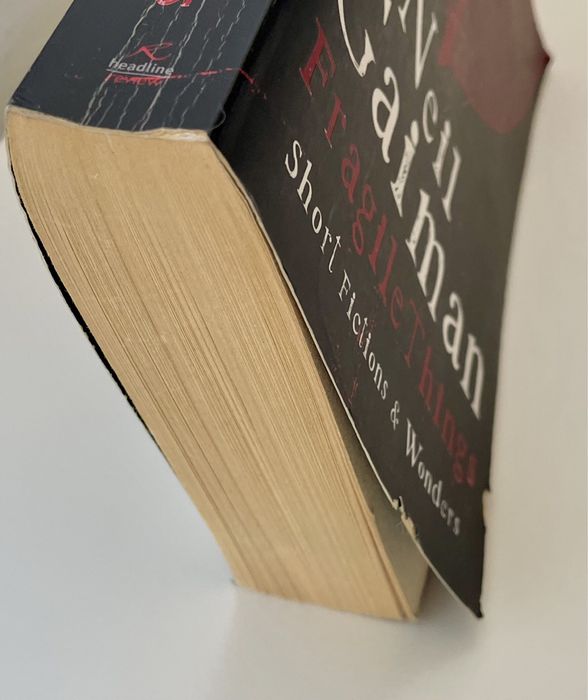 Livro: "Fragile Things - Short Fictions & Wonders", de Neil Gaiman