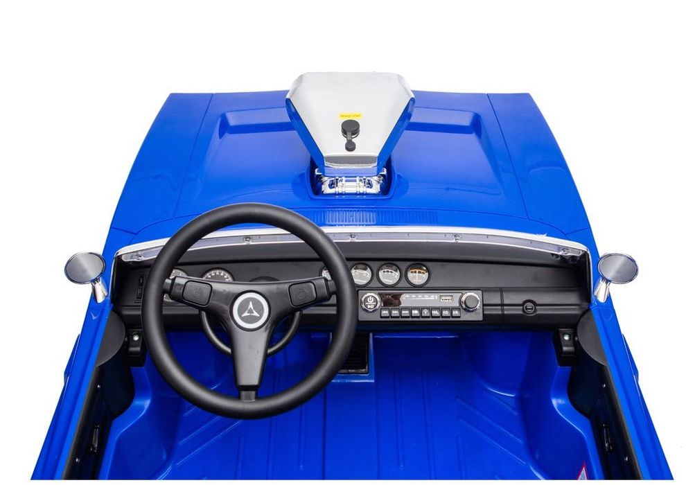 Retro Auto Dodge Charger R/T na Akumulator 400W Samochód Pojazd dla dzieci Autko