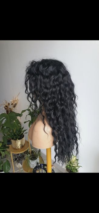 Peruka fale afroloki czarne włosy Shakira