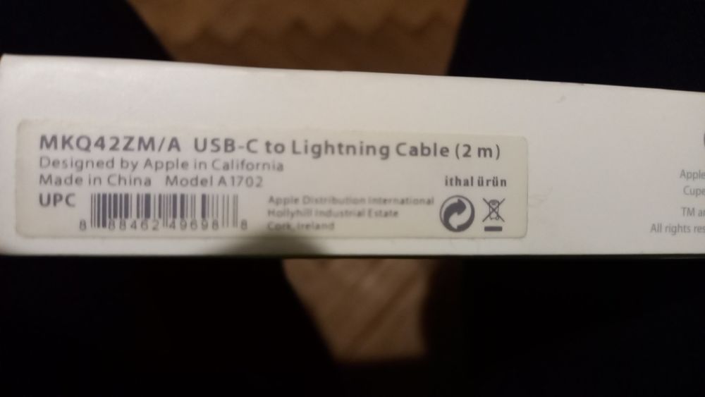USB-C to Lightning Cable