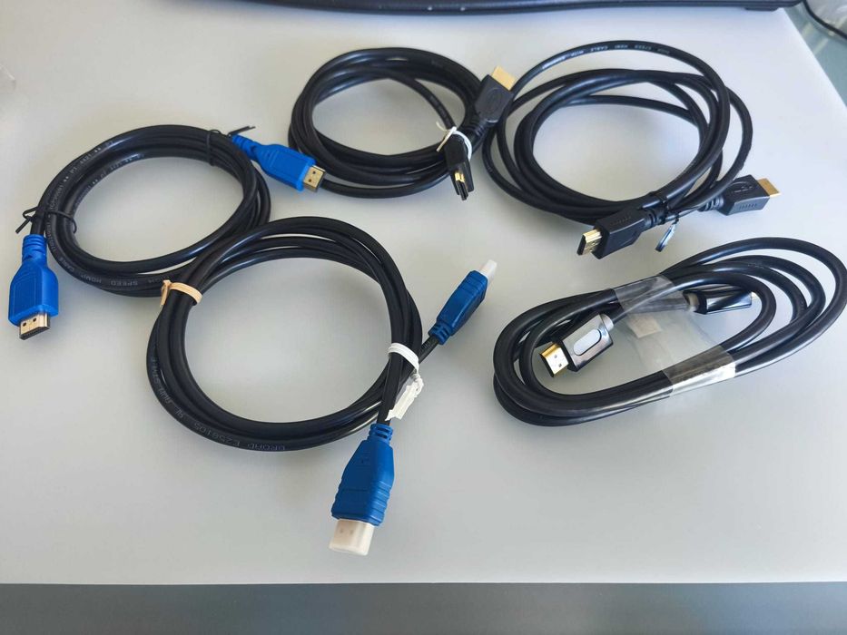 Lote 7 Cabos HDMI (5 High Speed + 2 Standard) + 2 Cabos USB 3.0 Novos