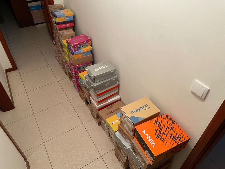 Lote calçado criança