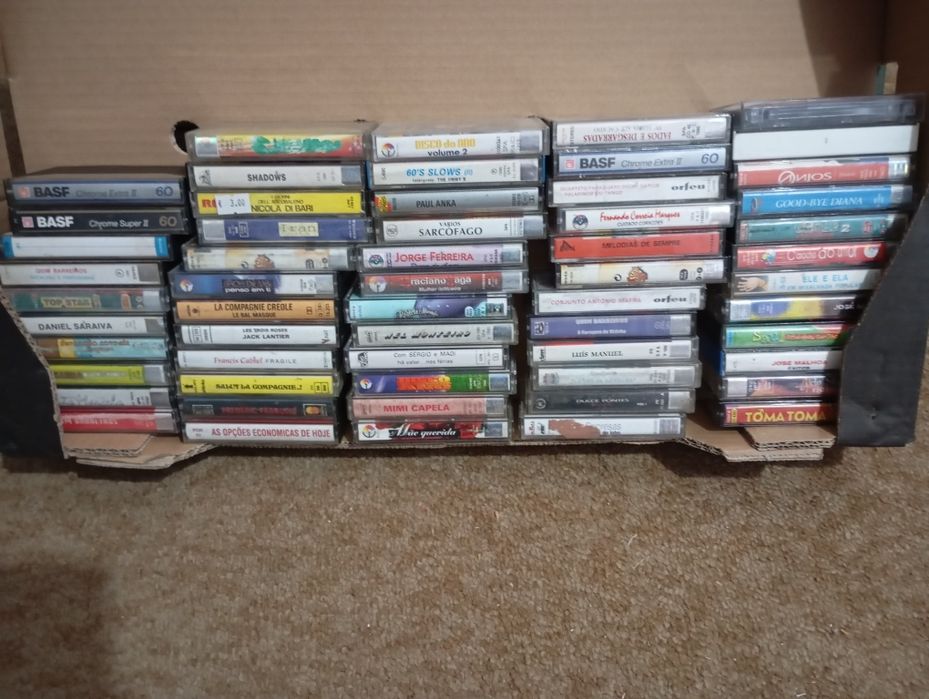 Cassetes de música