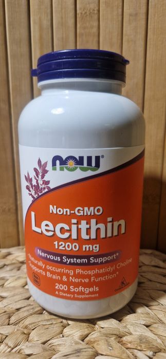 Lecytyna Lecithin 1200mg bez GMO