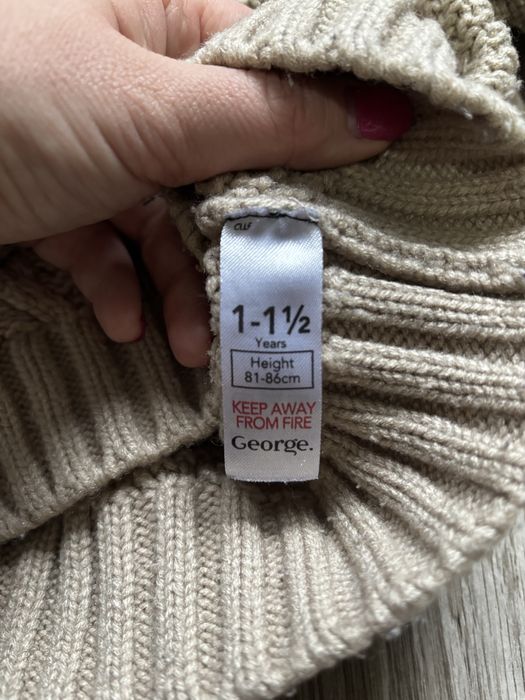 Elegancki sweter dla chlopxa 86 12-18 mcy