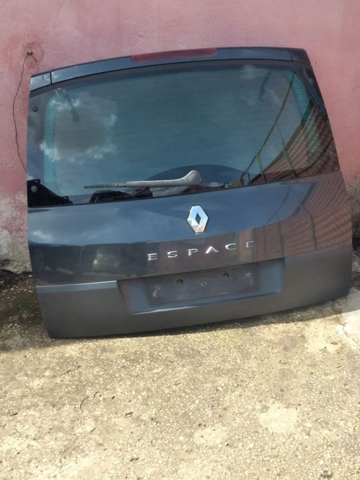 Tampa Mala Renault Espace IV Ano 2005 Completa Vidro Abre SeparadoMala