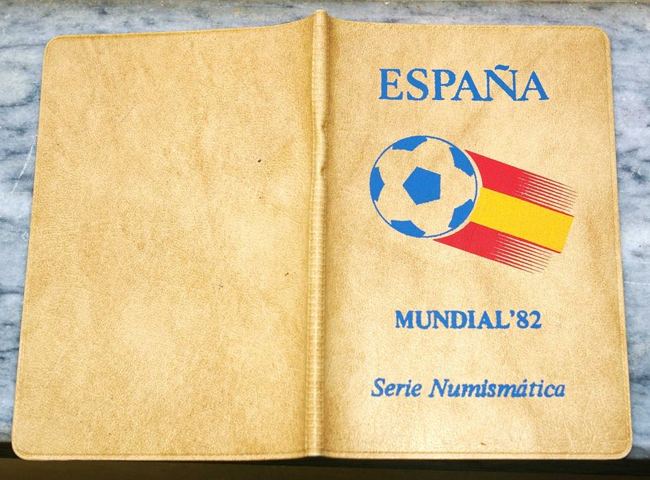 Coleção moedas MUNDIAL 82 serie numismática.