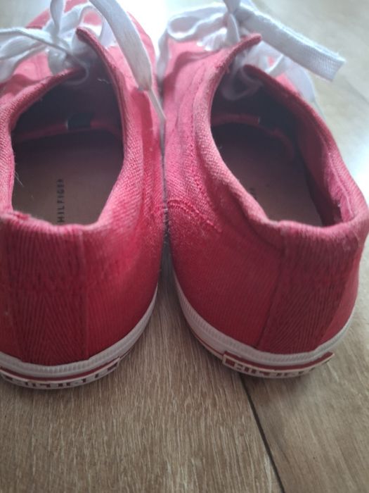Tommy Hilfiger trampki czerwone,tenisówki