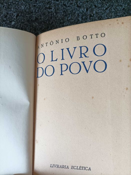 O livro do povo de António Botto