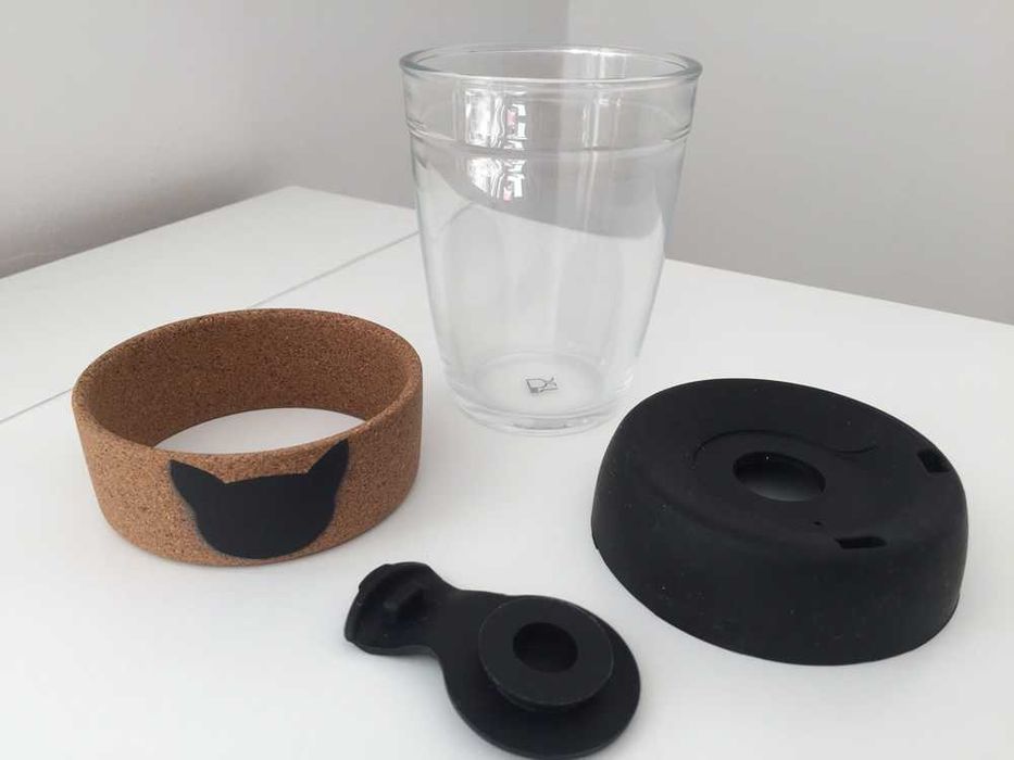 Copo em vidro para bebidas quentes - NOVO