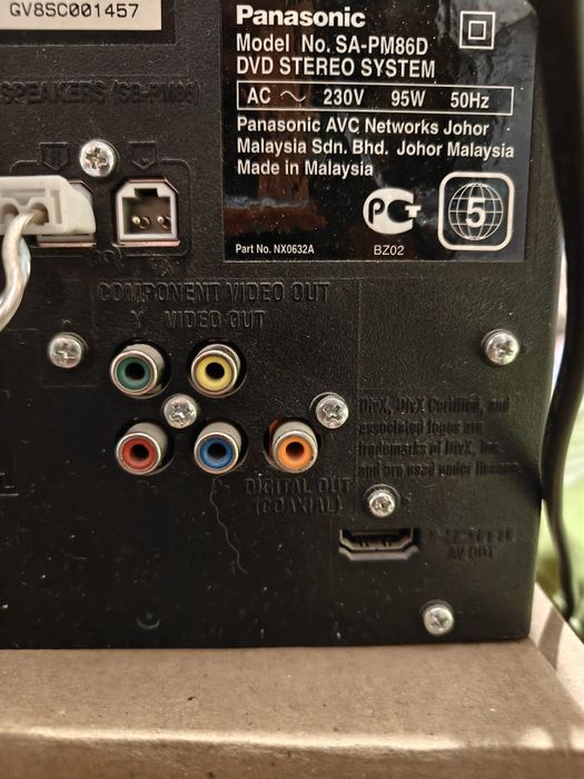 Музыкальный центр panasonic