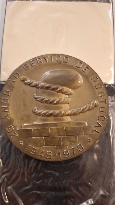 Medalha Comemorativa em Bronze – Companhia Ourique de Seguros (Portugal)