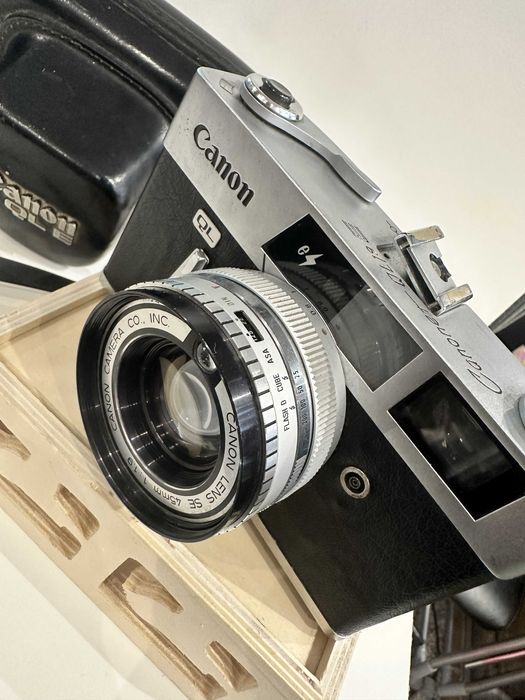Canon Canonet QL19 40mm f/1.7 – Rangefinder Vintage + Case Original