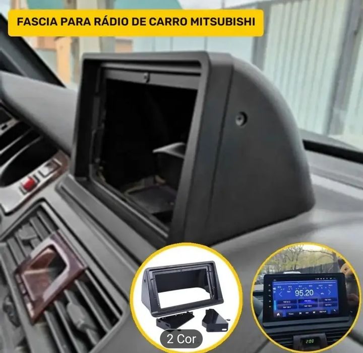 Adaptador p incorporar radio 2din Mitsubishi Pagero Hyundai Galloper