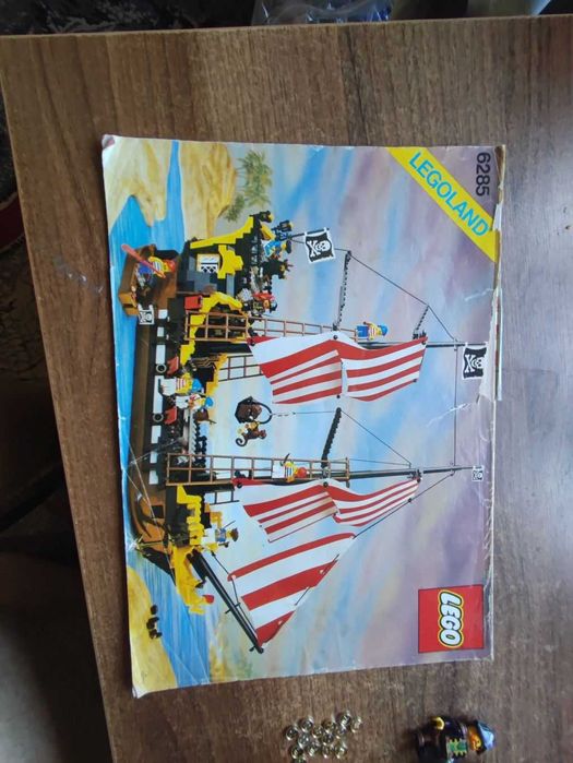 Lego 6285 Black Seas Barracuda Pirates z instrukcją