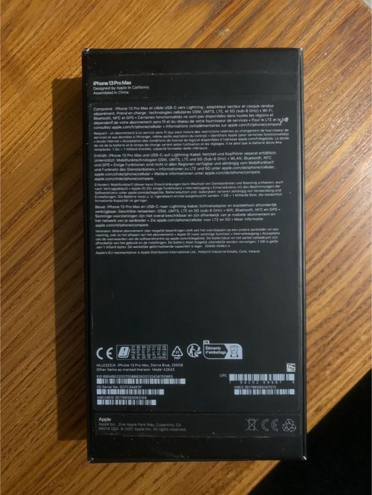 iPhone 13 Pro Max, 256 ГБ