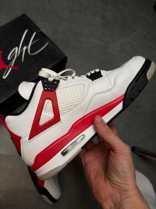 Jordan 4 Retro Red Cement | EU 45 | Bardzo dobry stan | Box
