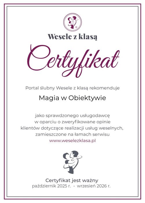 Kamerzysta - Film ślubny