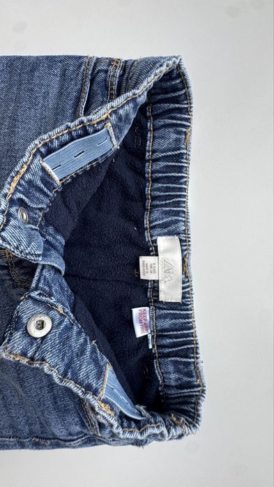 Джинси Zara на флісі на 4 роки (104 см)