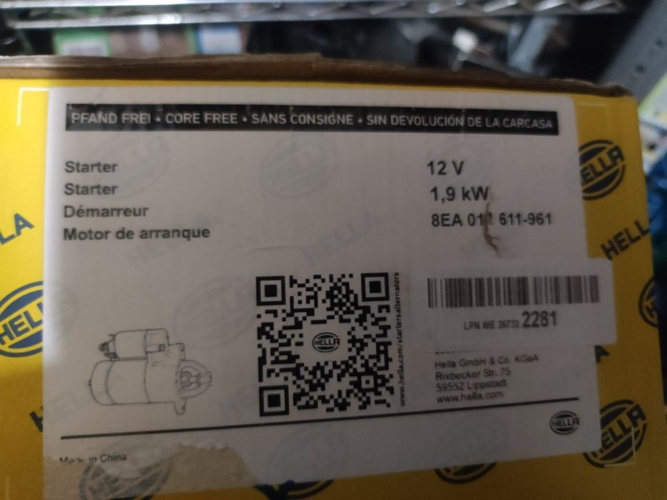 Motor de arranque