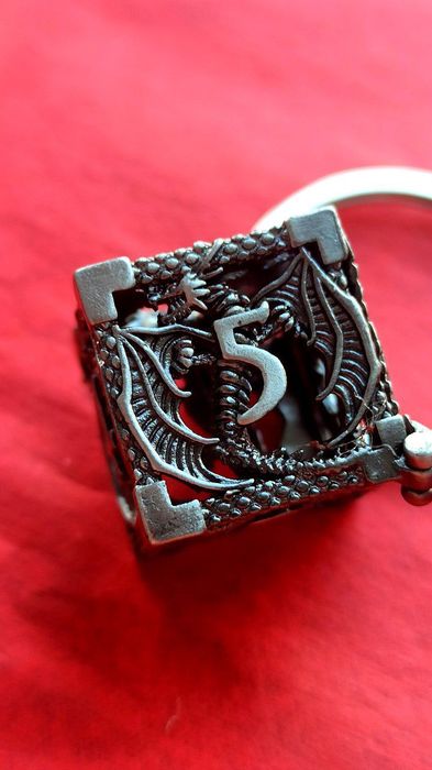 Днд Дайсы маленькие металлические кубики для игры D&D подземелья