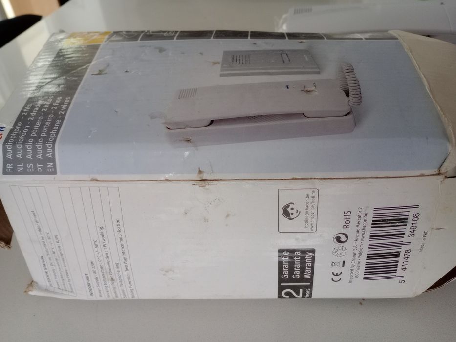 Audio porteiro 2 Fios - Chacon