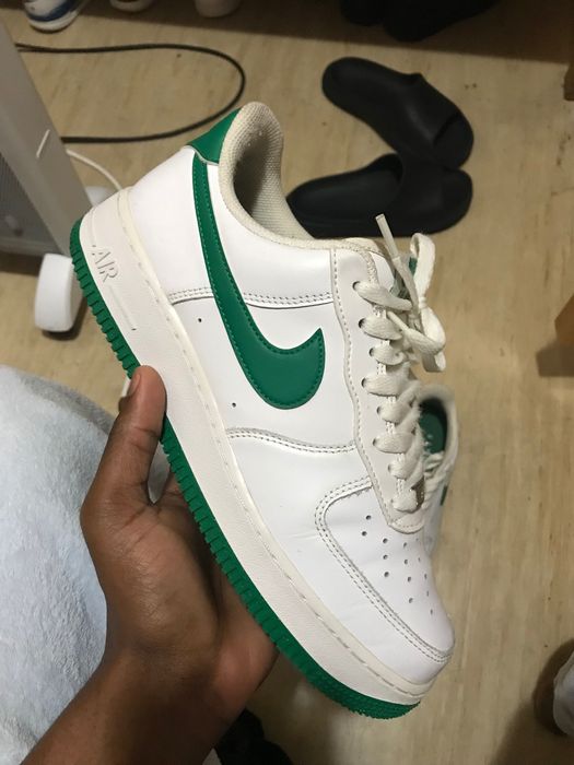 Vendo Nike Air Force 1, Green-White