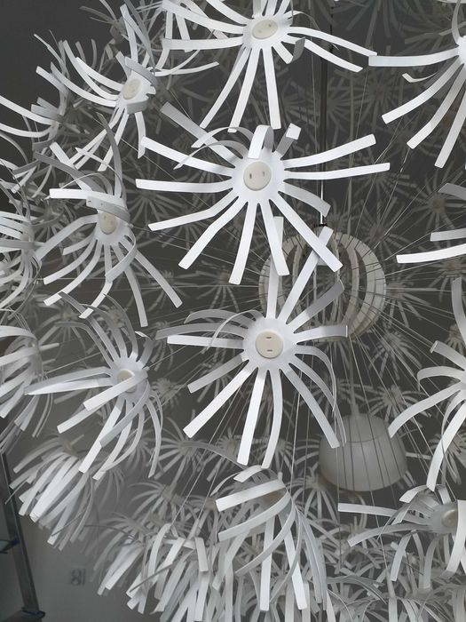 Lampa wisząca  bardzo duża  kula