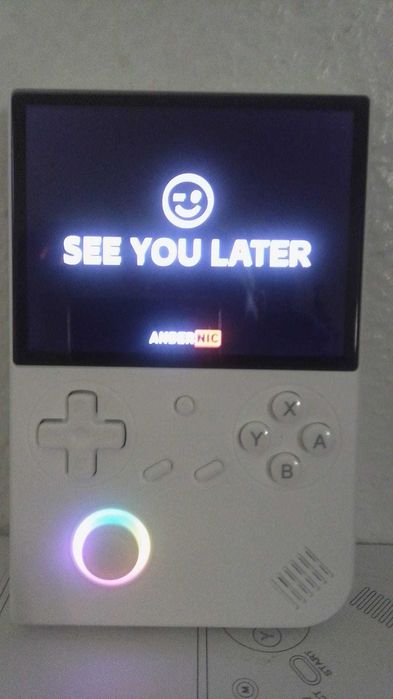 Consola Portátil Anbernic RG40XXV - Branco - Nova!!