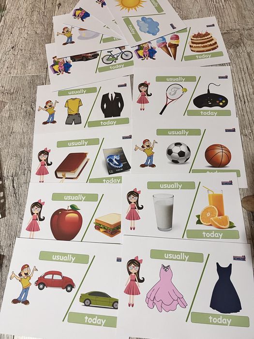 Карти ігри наглядний матеріал для дітей