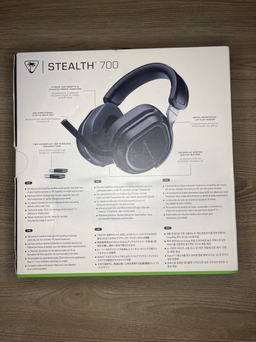 Буздротові навушники Turtle Beach Stealth 700 Gen3 Xbox Black