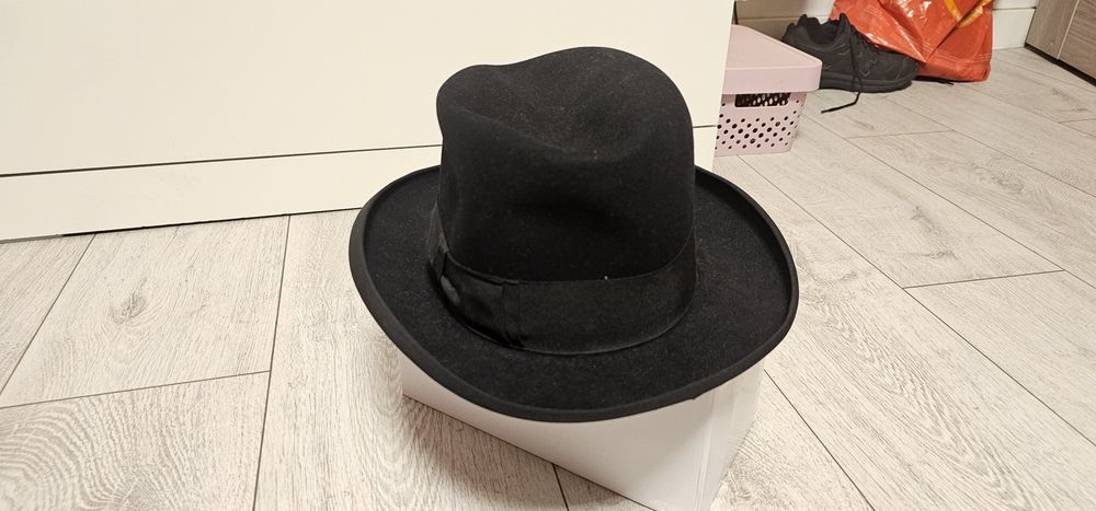 Christys' London męski kapelusz, melonik rozmiar 57