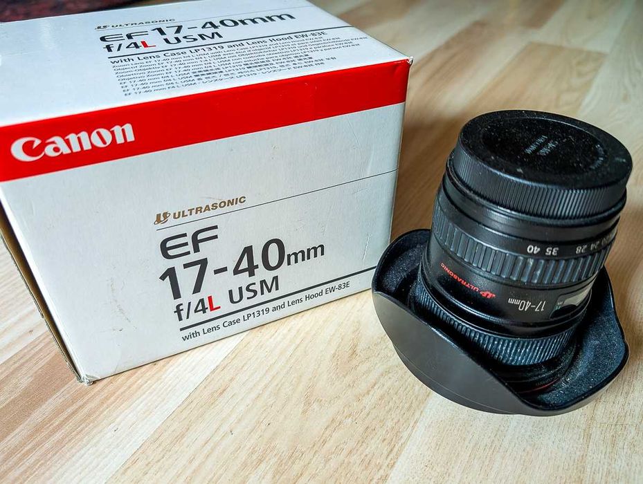 Canon EF 17-40 f4 L