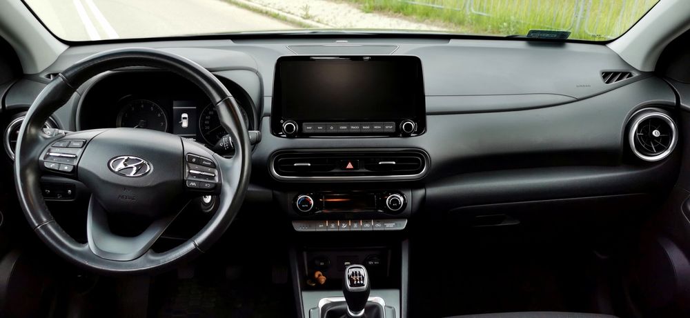 Hyundai Kona 2021r 60tys przebieg salon Polska, komplet zimówek