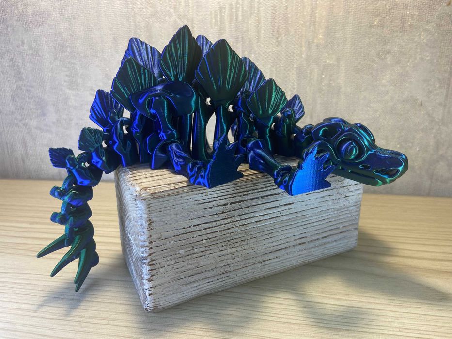 Рухлива іграшка Skeleton Stegosaurus (3D принтер)