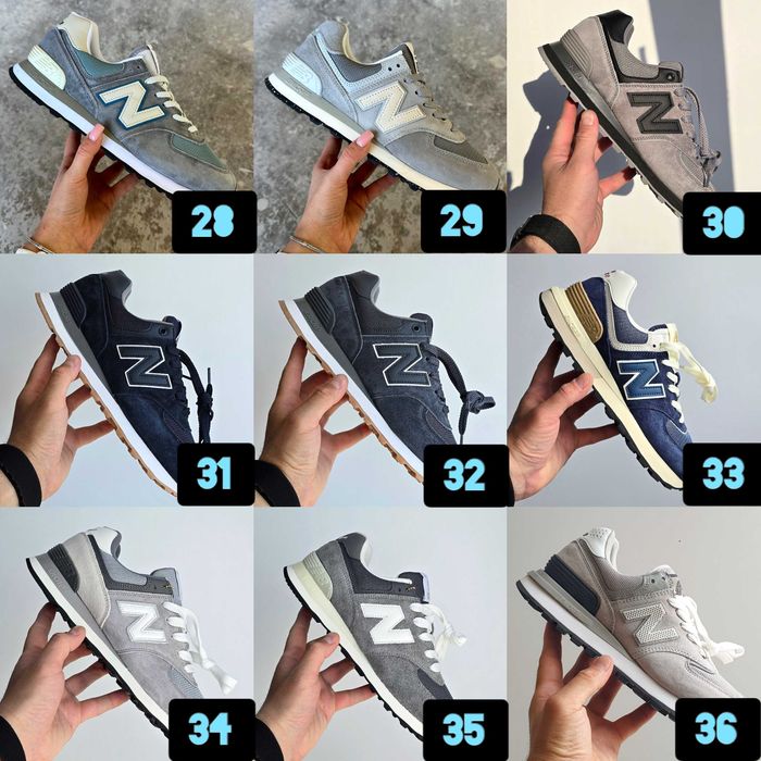 ‼️Відправляємо БЕЗ Передплати Кросівки New Balance 574 усіх кольорів | Розміри 36 - 45 | Унісекс