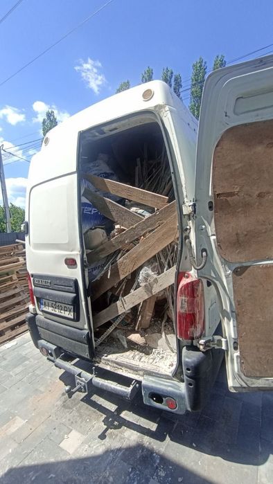 Вивіз сміття. Вивіз будівельного сміття, хламу.