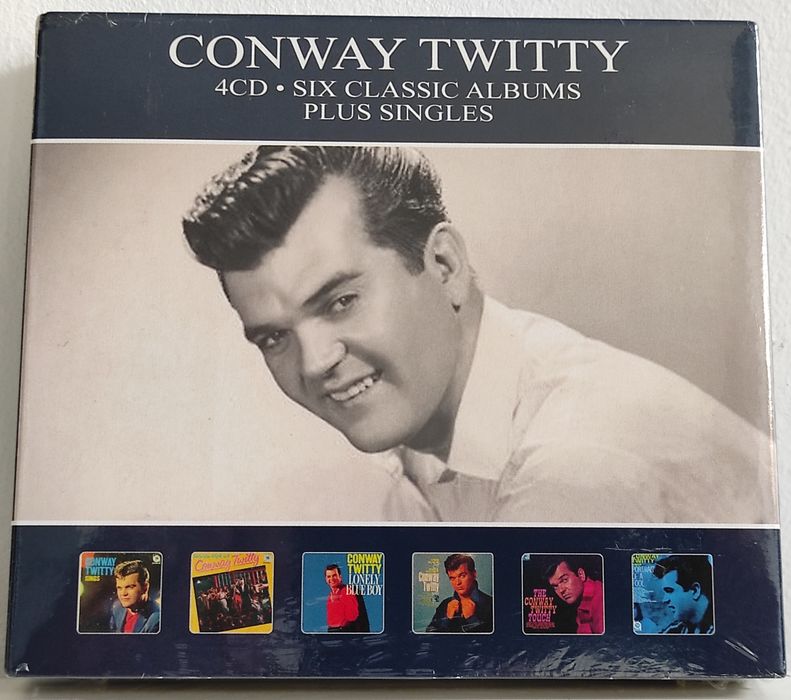 Conway Twitty - Six Classic Albums Plus Singles 4CD New