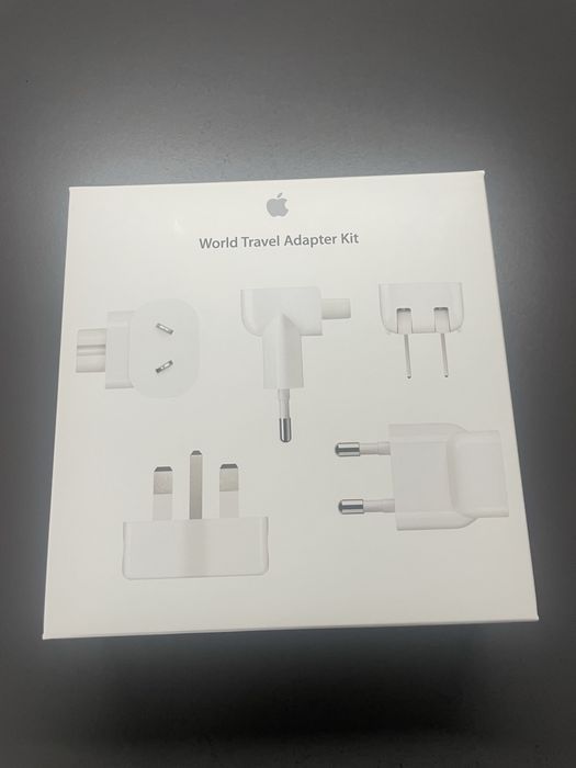 World Travel Adapter Kit oryginalny adaptery podróżne Apple