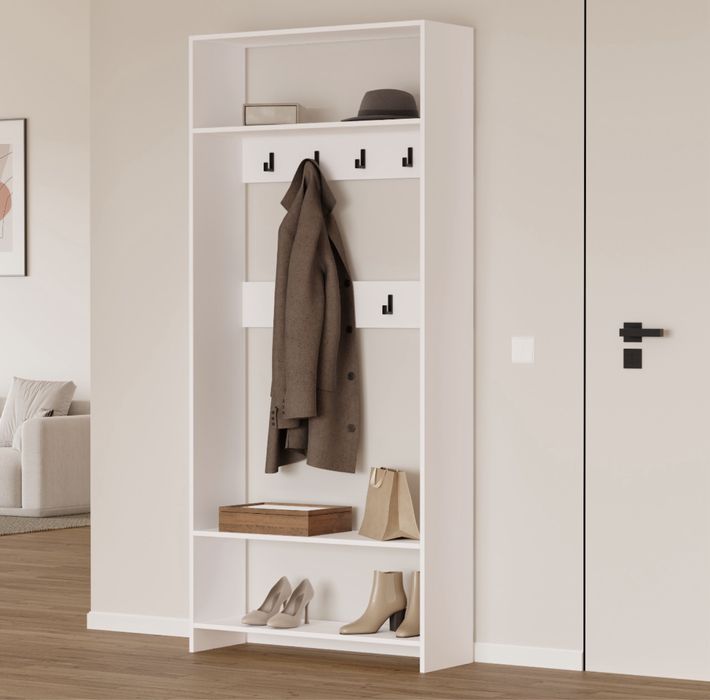 Шафа Стелаж для одягу Прихожа Передпокій Стеллаж Полка Шкаф  Прихожая